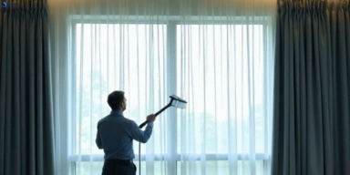 Commercial curtain stain removal service taylors-hill-vic hotels offices restaurants